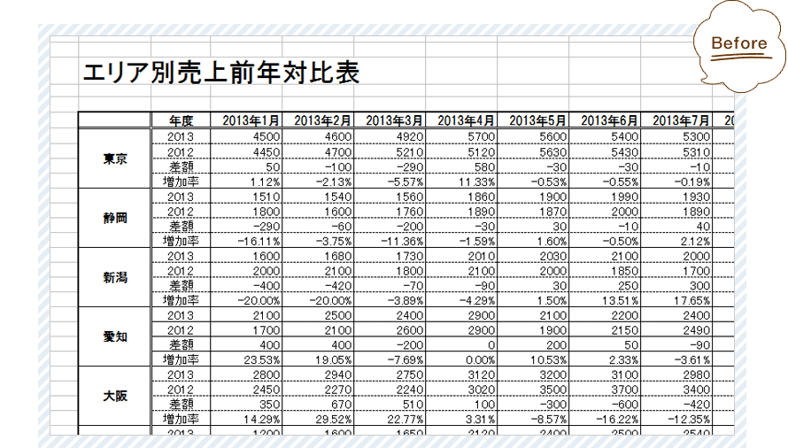 作り方 excel 表